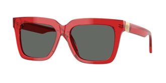 Versace VE4498 528087 Womens Sunglasses Red Size 55