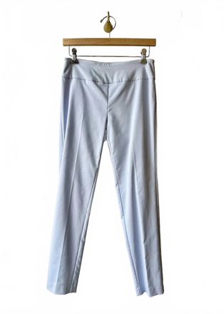 Elliott Lauren Womens Pull-On Ankle Pants In Frost
