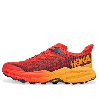Hoka One One Speedgoat 5 Fiesta Red Radiant Yellow 1123157-FRYL