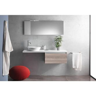 Les Tendances Mobile Bagno Sospeso 142cm TFT Ibiza Tabacco Chiaro