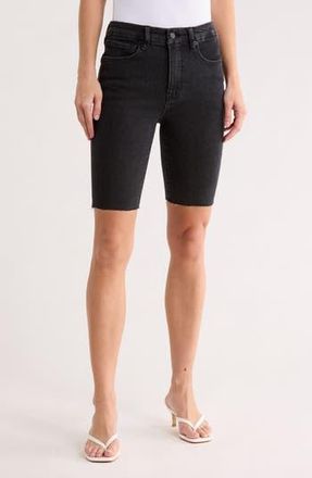 Good American Bermuda Shorts in Black184 at Nordstrom Rack, Size 10