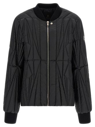 Rick Owens Moncler+Rick Owens Mens Geocamo Flight Down Jacket