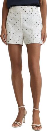 Reiss Beatrix Polka Dot Tailored Short