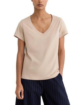 Reiss Luna Woven Top