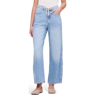 DL1961 Taylor High Waist Relaxed Barrel Jeans in Beachwave at Nordstrom Rack, Size 27