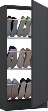 ebuy24 Ebuy24 - Vcm Gabinete De Zapatos De Madera Caj&oacute;n De Zapatos Estante De Zapatos Soporte De Zapatos Fulisa L (antracita)