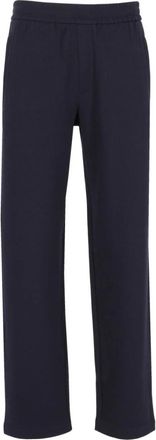 Emporio Armani Broek - Heren - Straight fit broeken - Blauw - XL - Broeken