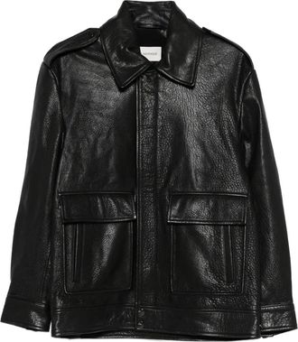 Nour Hammour Drey The It Girl leren jack - Zwart