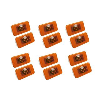 OEM Adecuado Para Luces De Posici&oacute;n Laterales Led Para Camiones De 12 Y 24 V, 4 Luces Indicadoras Led &Aacute;mbar, Adecuado Para Camiones Fm/fh