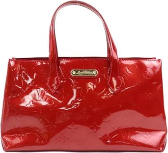 Louis Vuitton Pre-owned Tote Bags, female, Red, Size: ONE SIZE Pre-owned Canvas louis-vuitton-bags