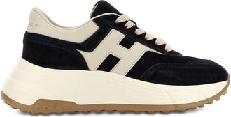 Hogan Hi-Fi leren sneakers - Zwart