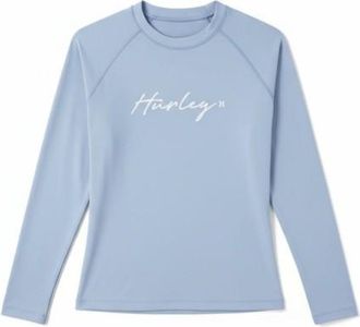 Hurley Rash L/S Tee Lycra f&uuml;r Damen | blau