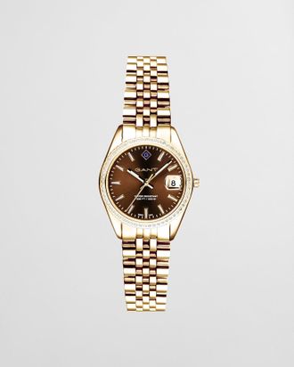 GANT Women Sussex Mini Bijou Watch (ONE SIZE) BROWN