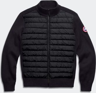 Canada Goose Manteau en tricot HyBridgeMD (Hommes, Glade Green, TTG)