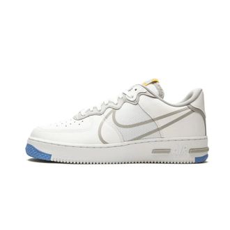 Nike Fitness, Heren, Wit, 40 1/2 EU, Leer, Air Force 1 React