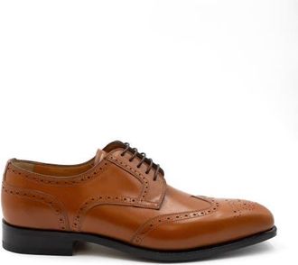 Ferrini French Calf Wing-Tip Lace Up in Brown at Nordstrom, Size 10.5