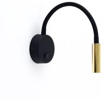 Luminosa Light Designs Tk-lighting Lagos Applique Moderna Nera Bianca Marrone Oro