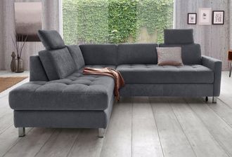 Sit&more Ecksofa »Pablo L-Form« wahlweise mit Bettfunktion