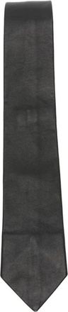 Sunflower Leren Stropdas - Heren - Stropdassen - Zwart - ONE Size - Leer - Accessoires