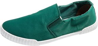 Generic Mens Low-Top Canvas Shoes, Breathable Trainers, Flat Slippers, Slip-On Loafers, Soft Comfort Classic Espadrilles, Moccasins, Trainers, Outdoor Casual 