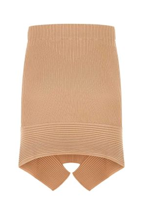 ADĀMO Andrea Adamo Womens Skin Pink Stretch Viscose Blend Skirt 0476 Gonne