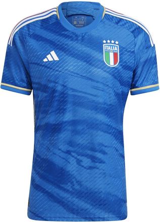 adidas Mens Figc Jersey au in Blue - Size X-Small