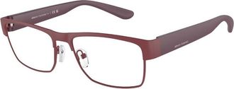 A|X Armani Exchange Demo Rectangular Ladies Eyeglasses AX1065 6122 56