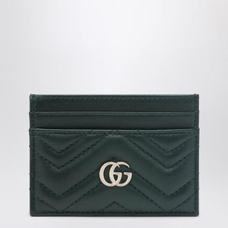 Gucci Black GG Marmont card holder