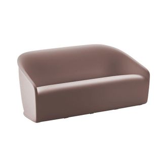 Plust Divano Settembre Polietilene 165x79x70 Sabbia Uso Esterno Euro3plast