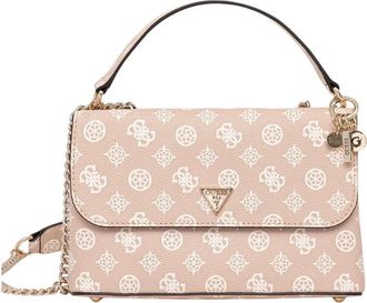 Guess Daryna Crossbody Tas - Dames - Handtassen - Roze - ONE Size - Leer - Tassen