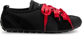 Simone Rocha Simone Rocha Ballerina Grip Satin Sneakers - Black Red - 38 (IT38 / UK5)