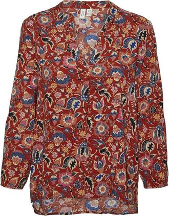 Vero Moda Bedrukte blouse met V-hals