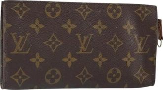 Louis Vuitton Pre-owned Wallets, female, Brown, Size: ONE SIZE Pre-owned Canvas Wallet