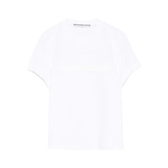 Alexander Wang T-Shirts, female, White, XS, Stylish T-shirt 1Cc3251103 120