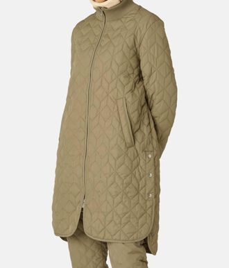 Ilse Jacobsen Padded Quilt Coat In Sage