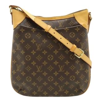 Louis Vuitton Pre-owned Cross Body Bags, female, Brown, Size: ONE SIZE Pre-owned Canvas Cross Body Bag