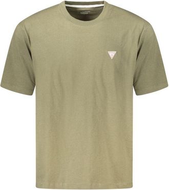 Guess Verde Katoenen Heren T-Shirt
