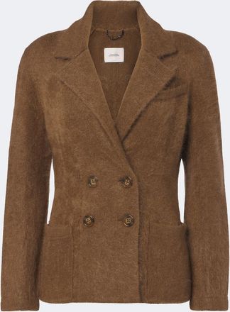 Dorothee Schumacher Fluffy Statements wool-blend blazer