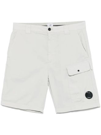 C.P. Company Shorts met Lens-detail - Grijs