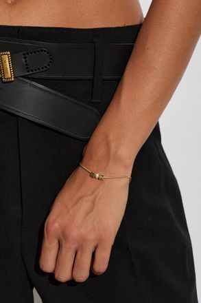 Coach Charm Bracelet, Womens, Gold