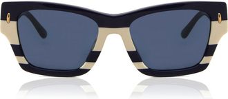Tory Burch TY7169U 189580 Womens Sunglasses Blue Size 52