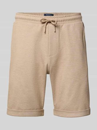 Mc Neal Shorts mit elastischem Bund und Ges&auml;&szlig;tasche in Mud, Gr&ouml;&szlig;e XXL