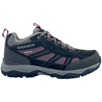 Karrimor Waterdichte wandelschoenen voor dames van het merk Mount (Zwart/roze)