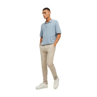 Jack & Jones Jack & Jones Marco Katoenen Heren Off White Chino Broek