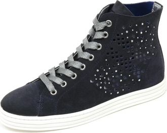 Hogan Rebel Scarpa Laser Studs Schoen - Dames - Sneakers - Blauw - 36 EU - Schoenen