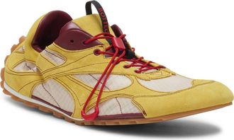 Bottega Veneta Orbit Flash Low Top Sneaker in 4325 Limon/Dark App/Tufo at Nordstrom, Size 11Us