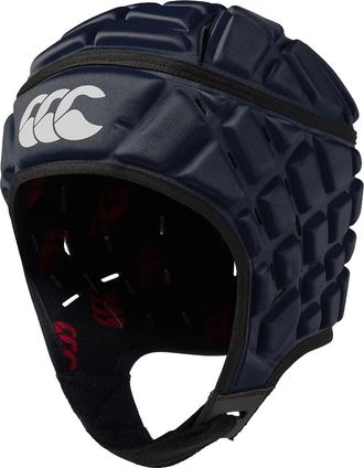 Canterbury Of New Zealand Unisex Raze Rugby Hoofdbeschermer Volwassenen (Zwart/Vlag Rood/Blauw Aster)