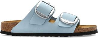 Birkenstock Dames, Schoenen, Blauw, Maat: 35 EU Leer