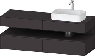Duravit Qatego Consola Mueble Bajo Lavabo, 2 Extensiones, 2 - Duravit