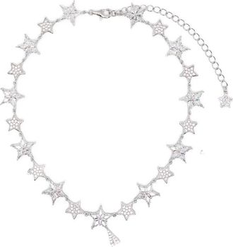 Yvmin Lucky Star V Necklace Silver 925 Plated 18K Gold